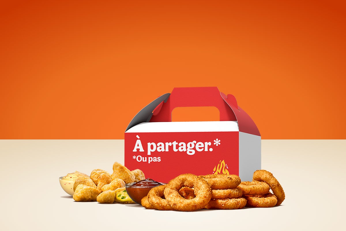 KINGBOX 10 Onion Rings + 10 Chili Cheese Nuggets