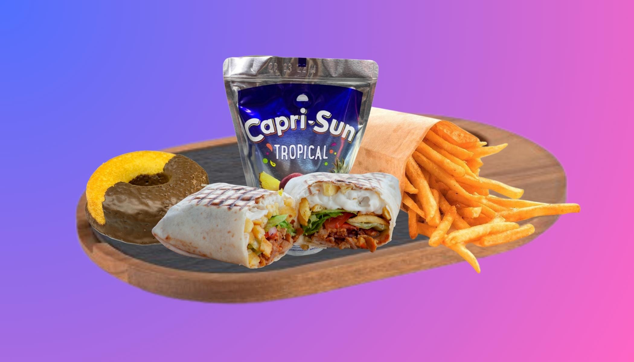 Menu mini tacos enfants mini �