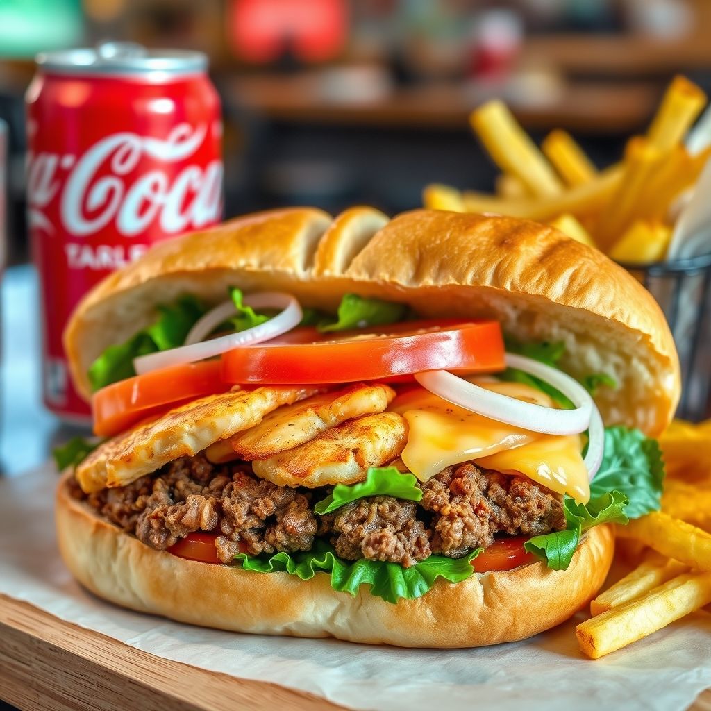Menu sandwich blindé