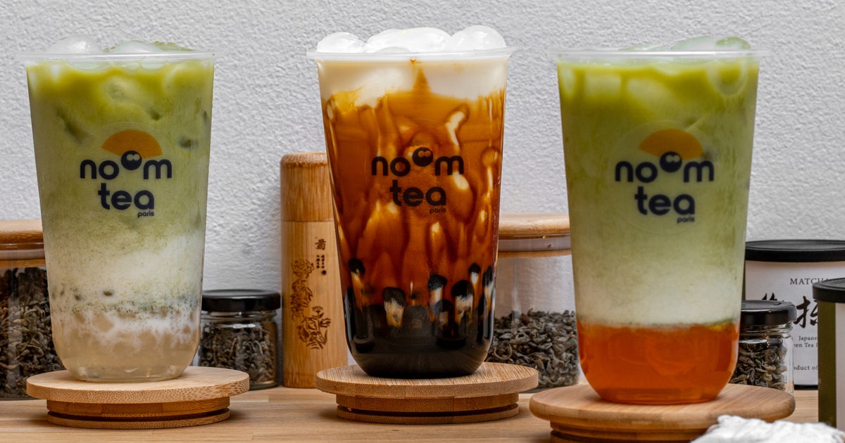 Noom Tea – Bubble Tea livre depuis Paris 6ème - Quartier Odéon ...