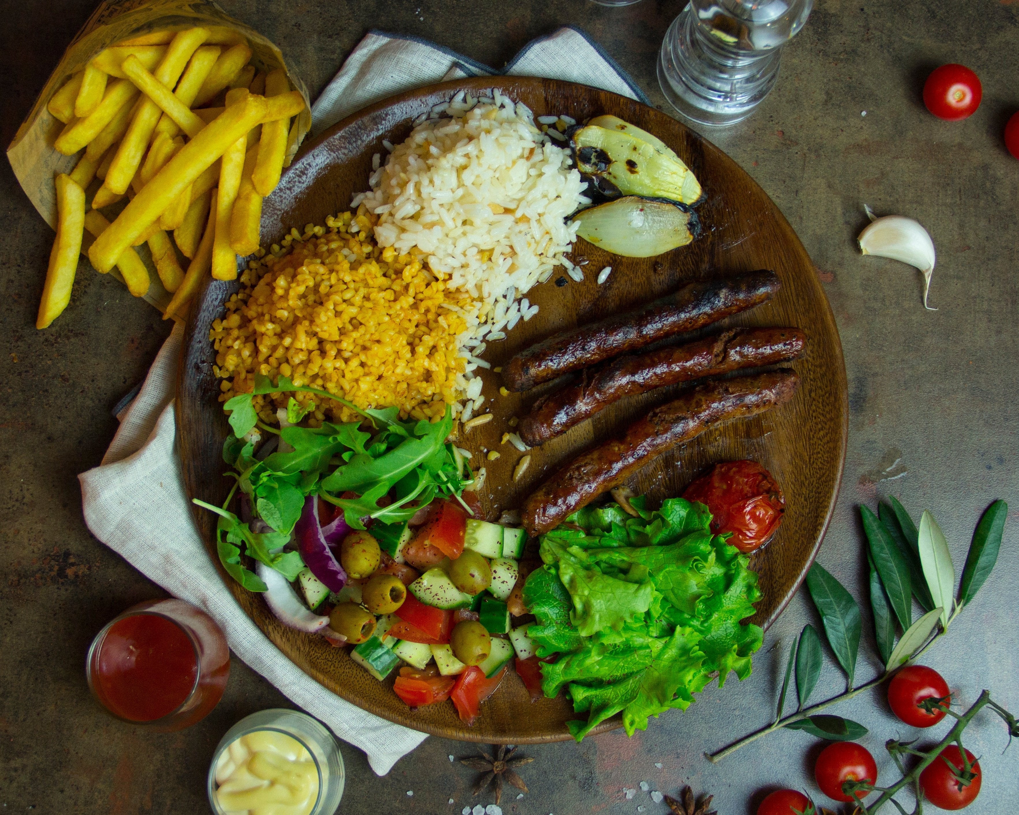 Assiette Merguez Boeuf