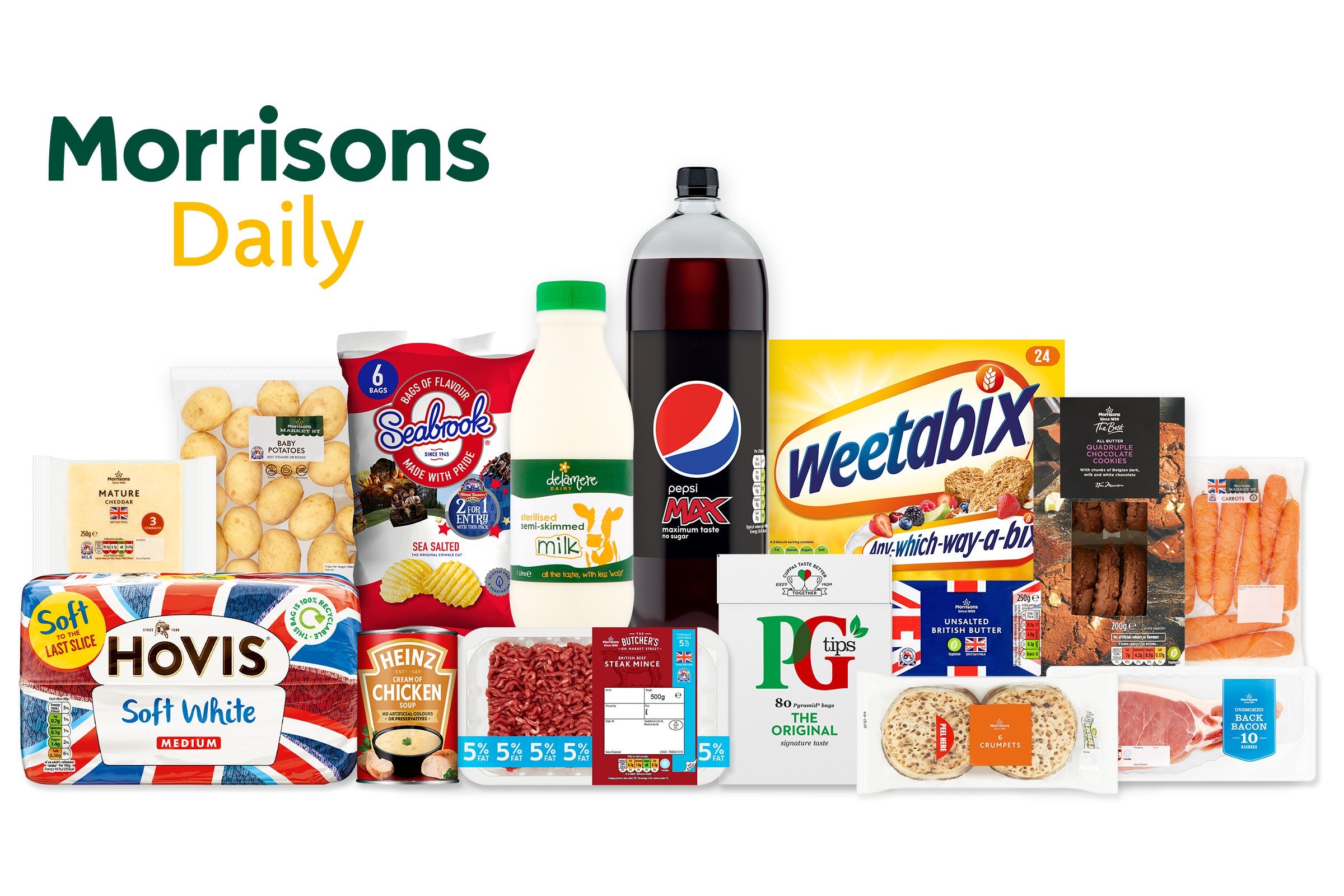 Morrisons Daily delivery from Green Street Order with Deliveroo