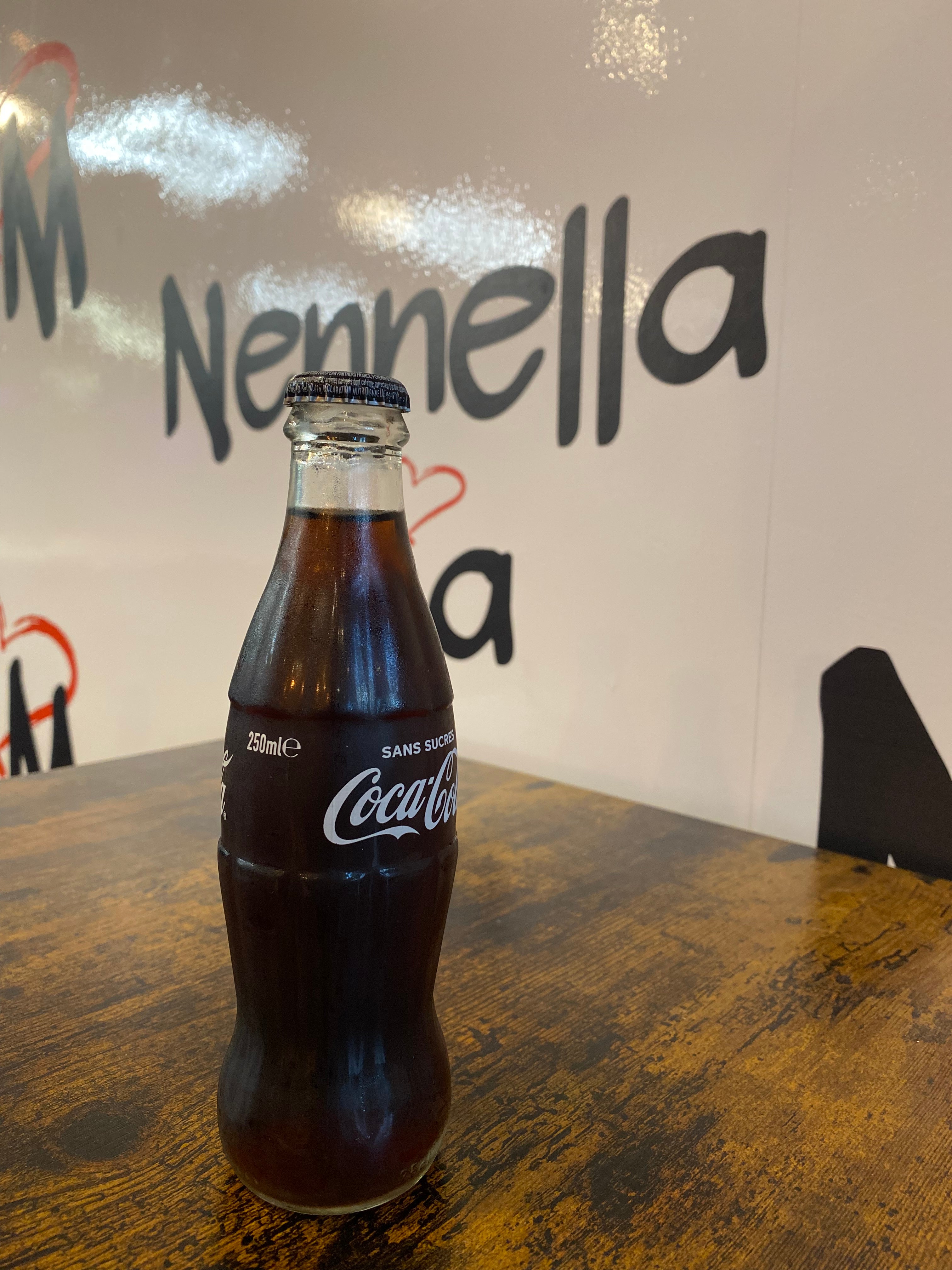 Coca-Cola Zero bouteille en verre