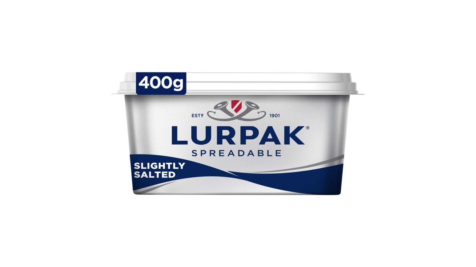 Lurpak Slightly Salted Spreadable Blend of Butter and Rapeseed Oil 400g