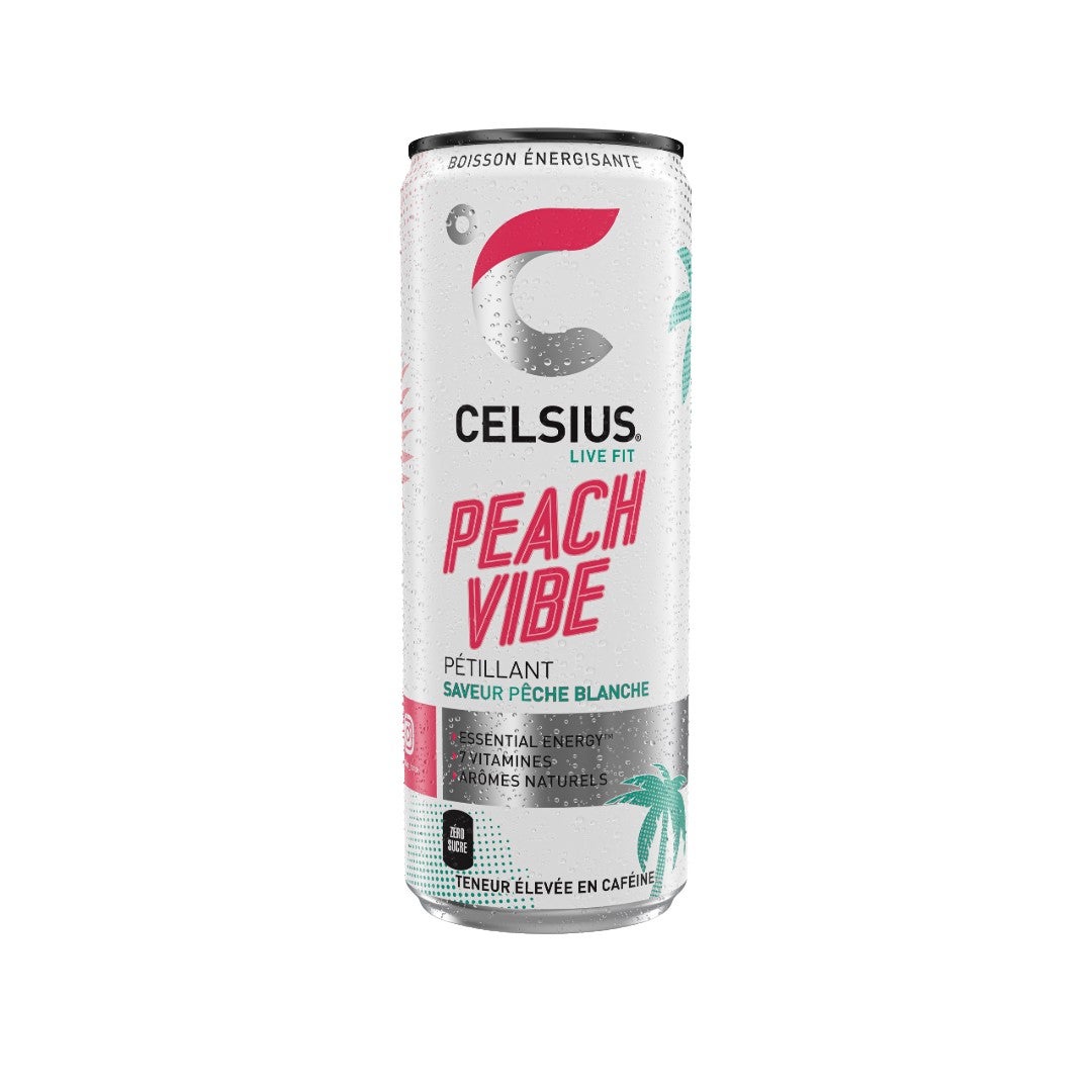 Celsius Peach Vibe 35,5cl