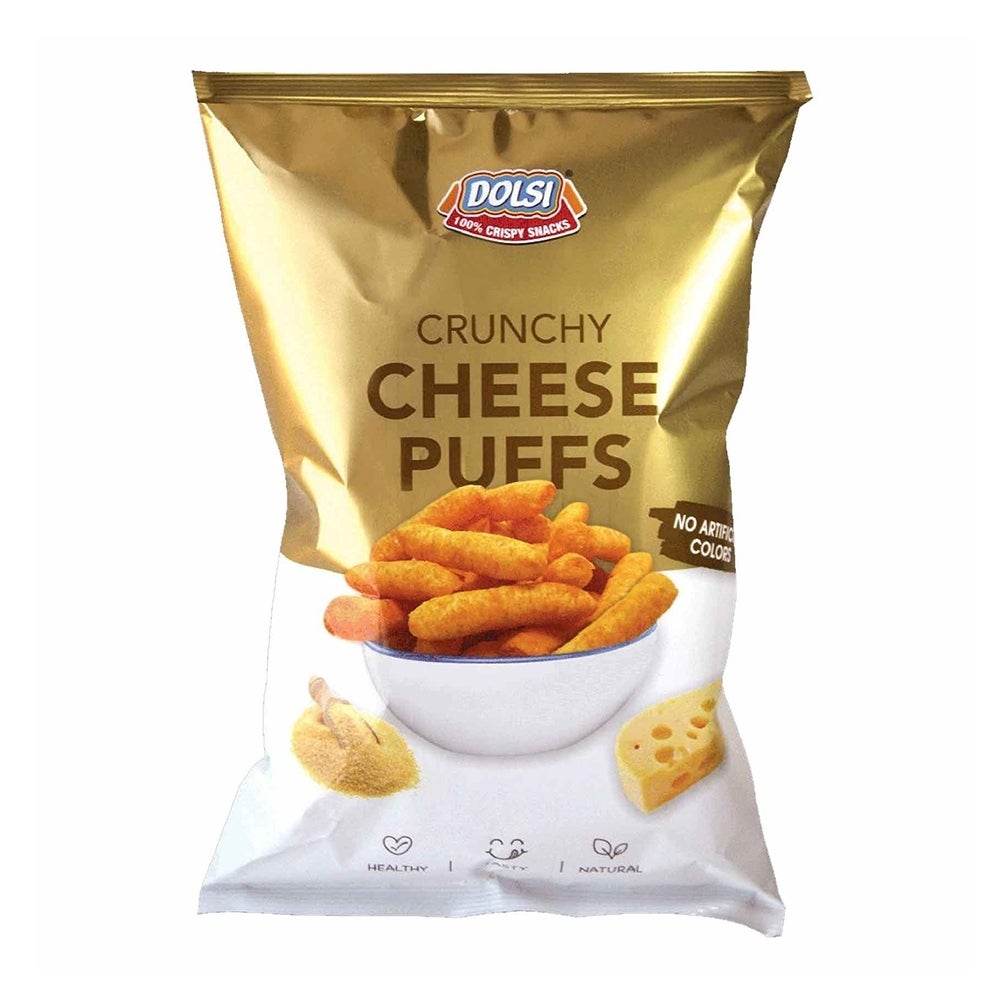 Dolsi Crunchy Cheese Puffs Chips 80g