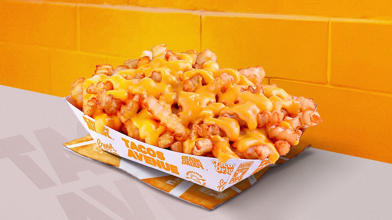 FRITES CRINKLE CHEDDAR 🍟