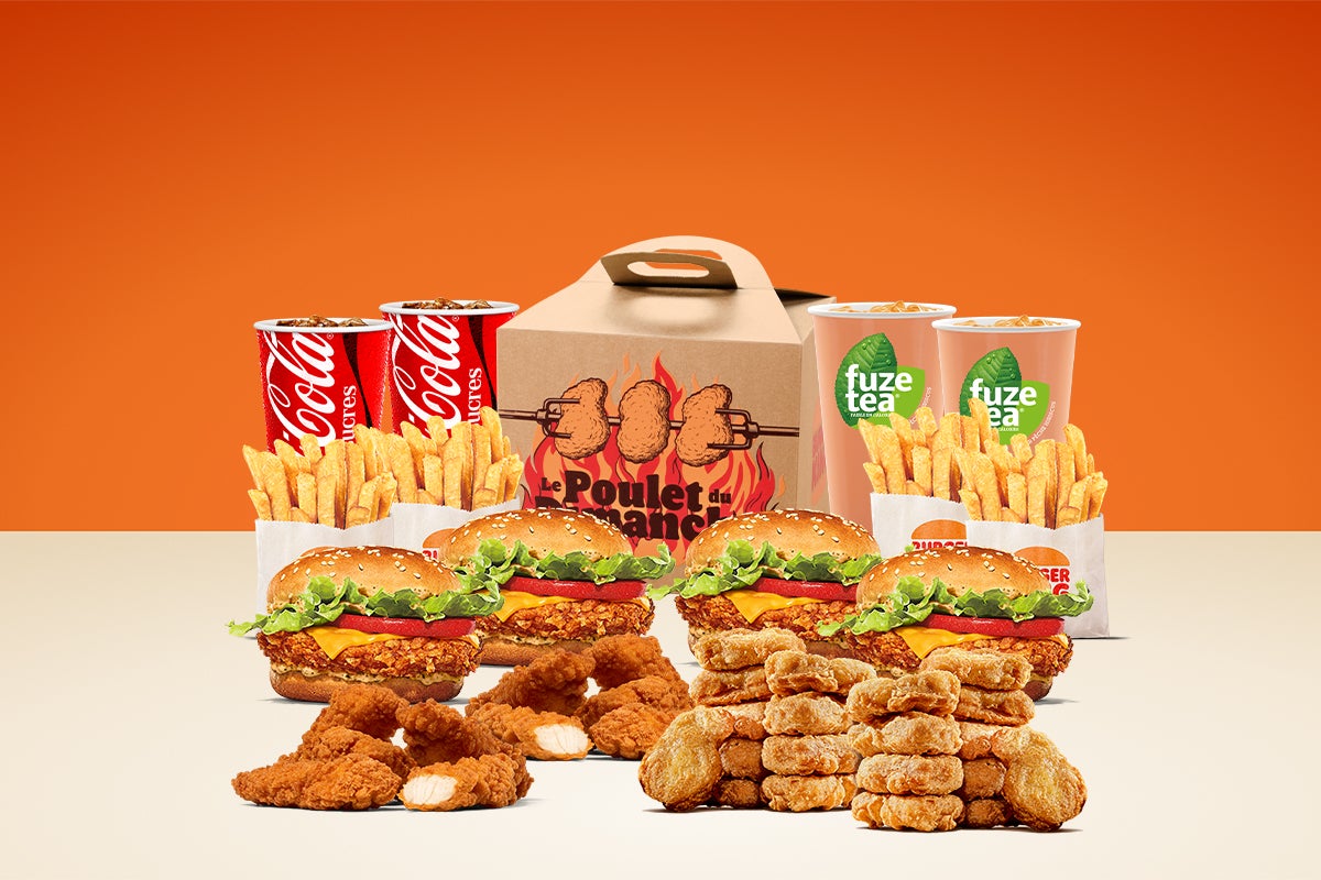 Box pour 4 - Nuggets / Tenders / Smoky Chicken