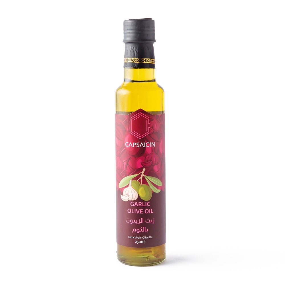 Capsaicin Kuwaiti Garlic Olive Oil 250 g