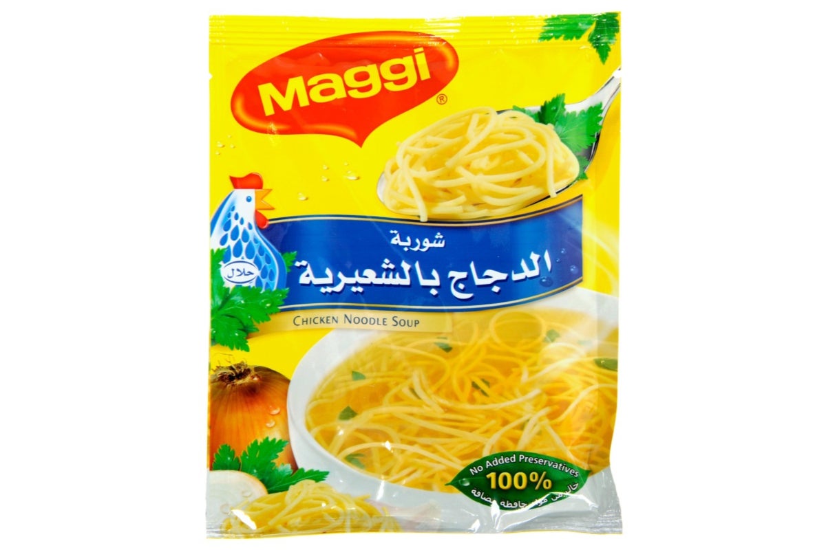 Maggi Chicken Noodle Soup Pack, 12x60g