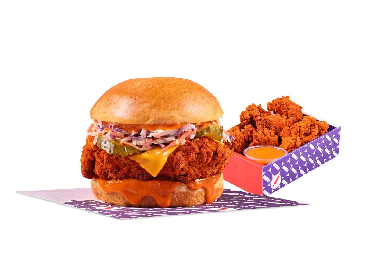 Nashville Chicken Fillet + Nashville Bites