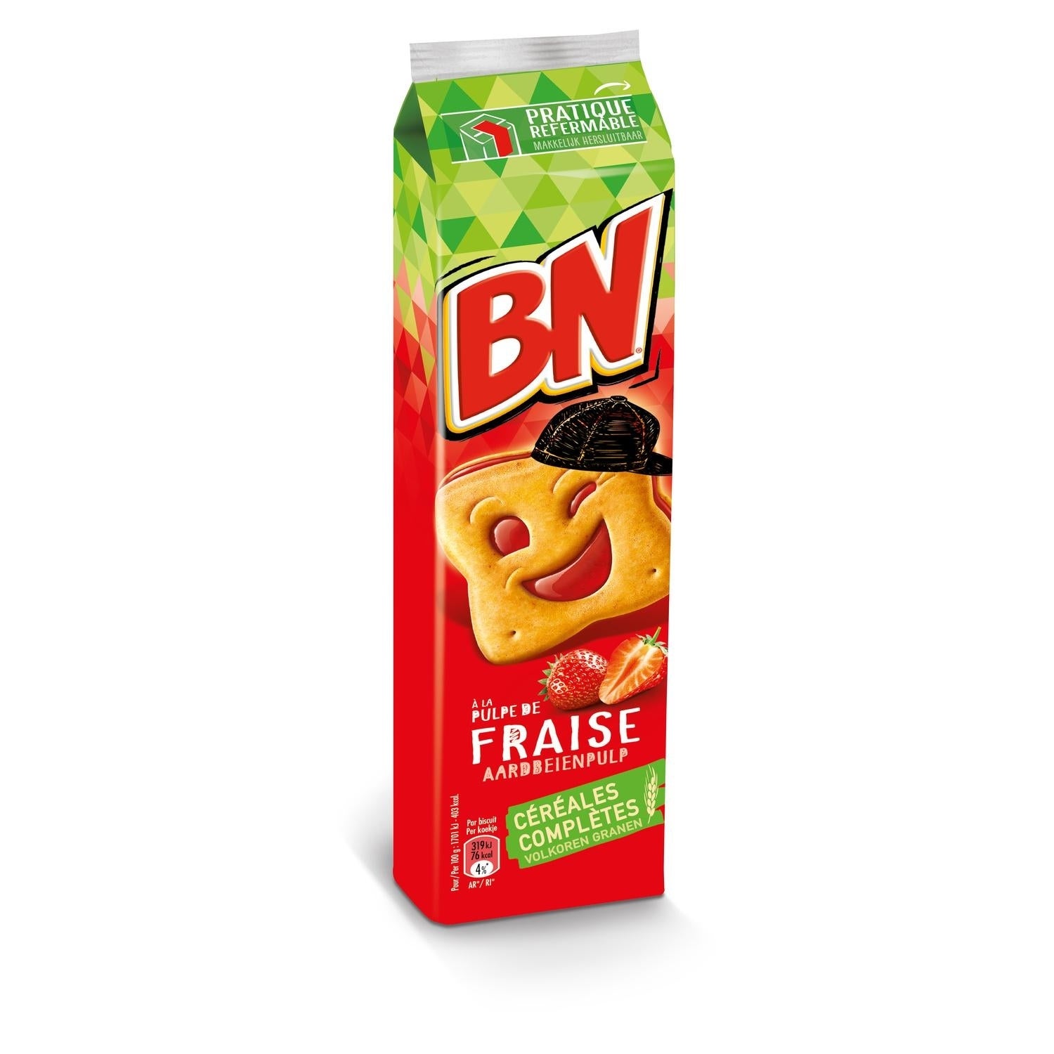 Mcvities BN Strawberry Biscuits 285g