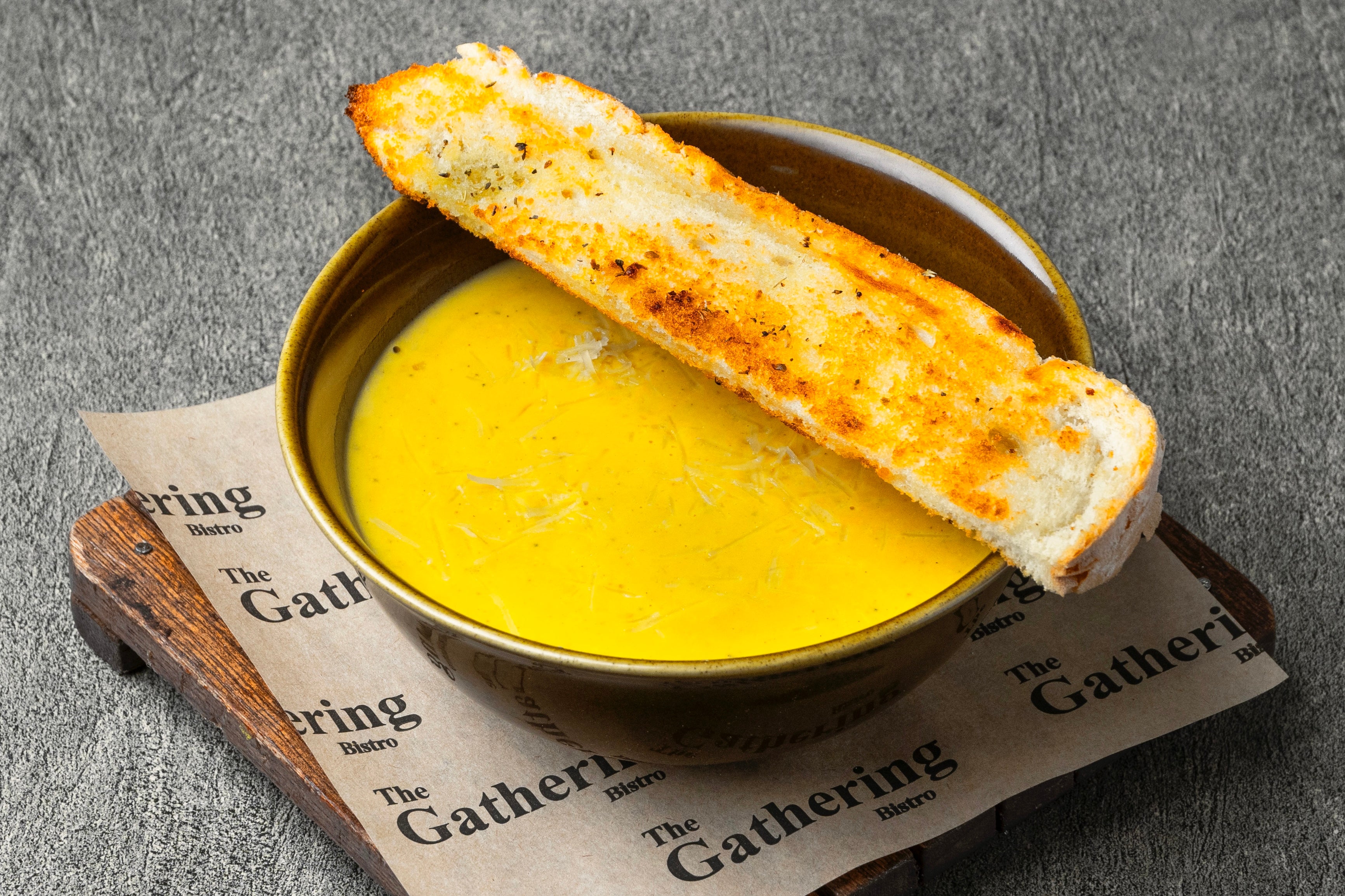Pumpkin Parmesan Soup