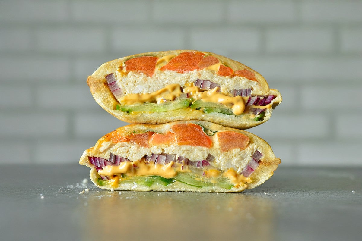 Sando cho poulet émincé