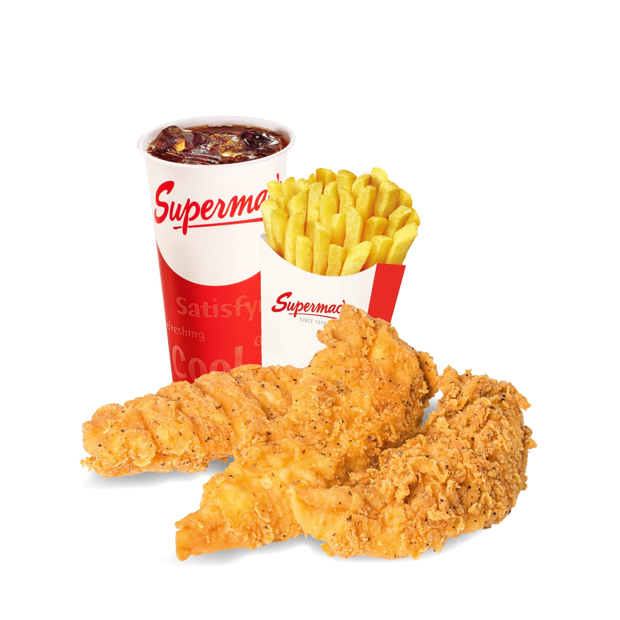 3 Chicken Tenders Large Meal