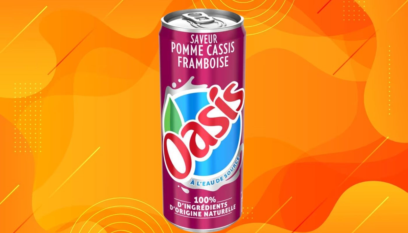 Oasis pomme cassis framboise 33cl