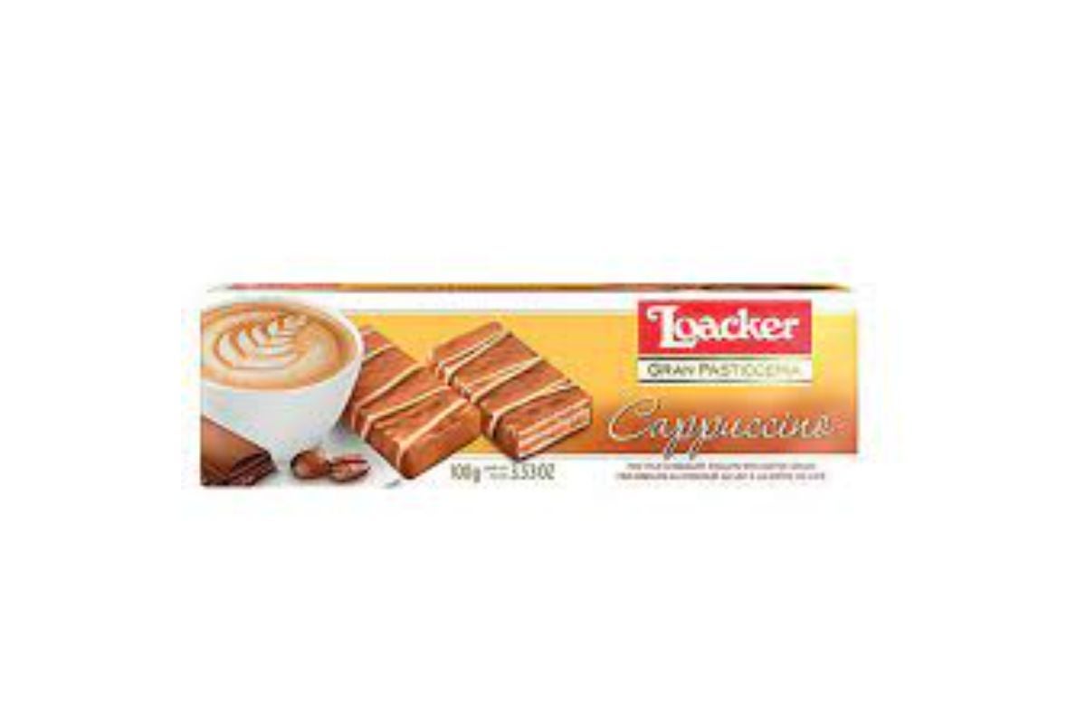 Loacker Gran Pasticceria Cappuccino Biscuits, 100g