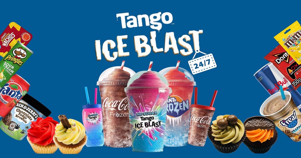 Tango Ice Blast 24/7 Clocks delivery from Castle Bromwich / Stechford / Sheldon Country Park