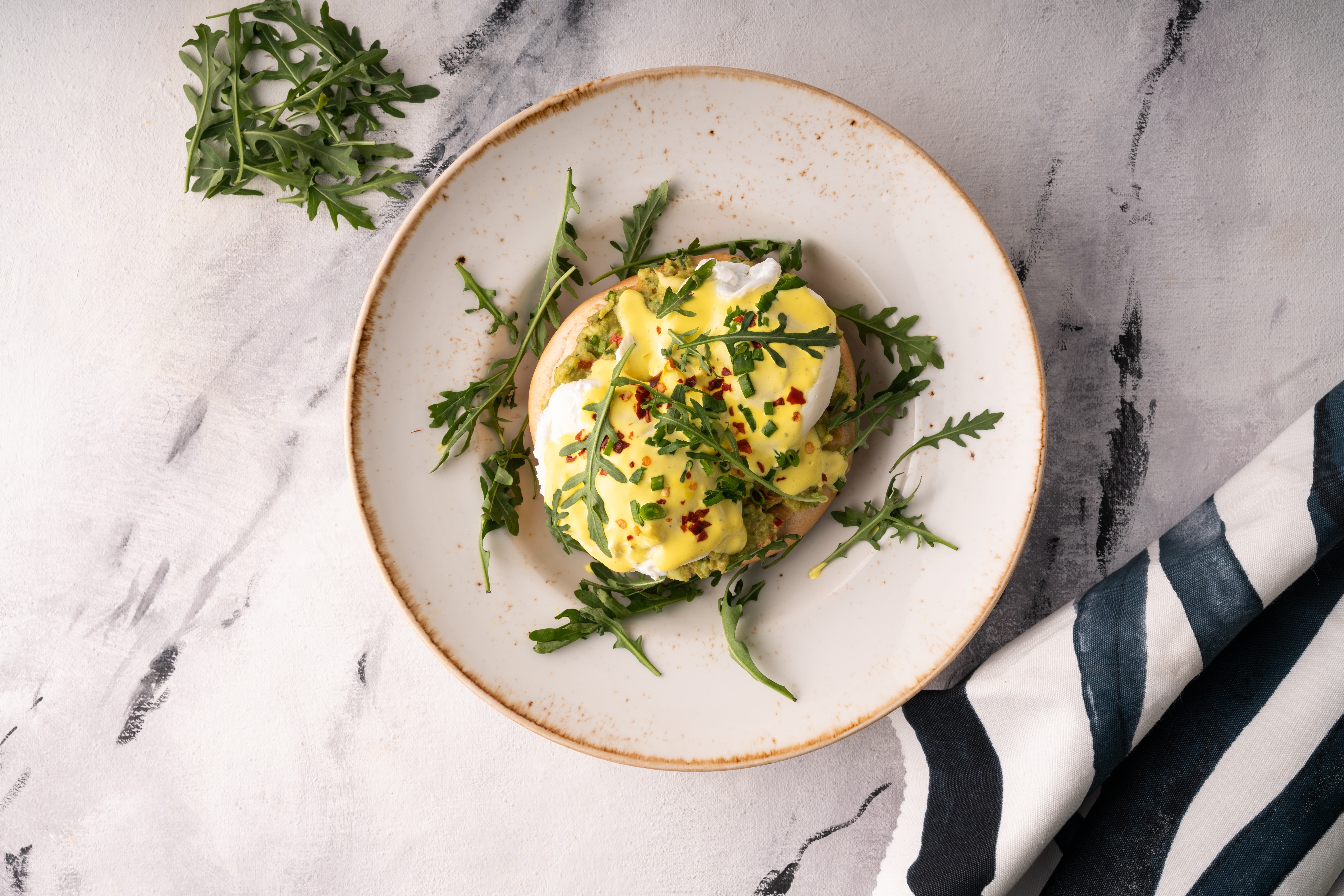 Poached Guacamole Egg