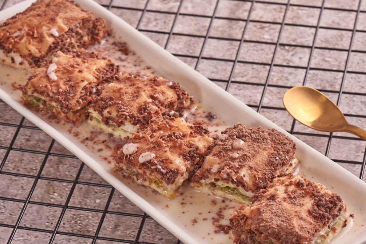Milk Baklava With Chocloate