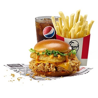 Dynamite Burger Combo - Medium