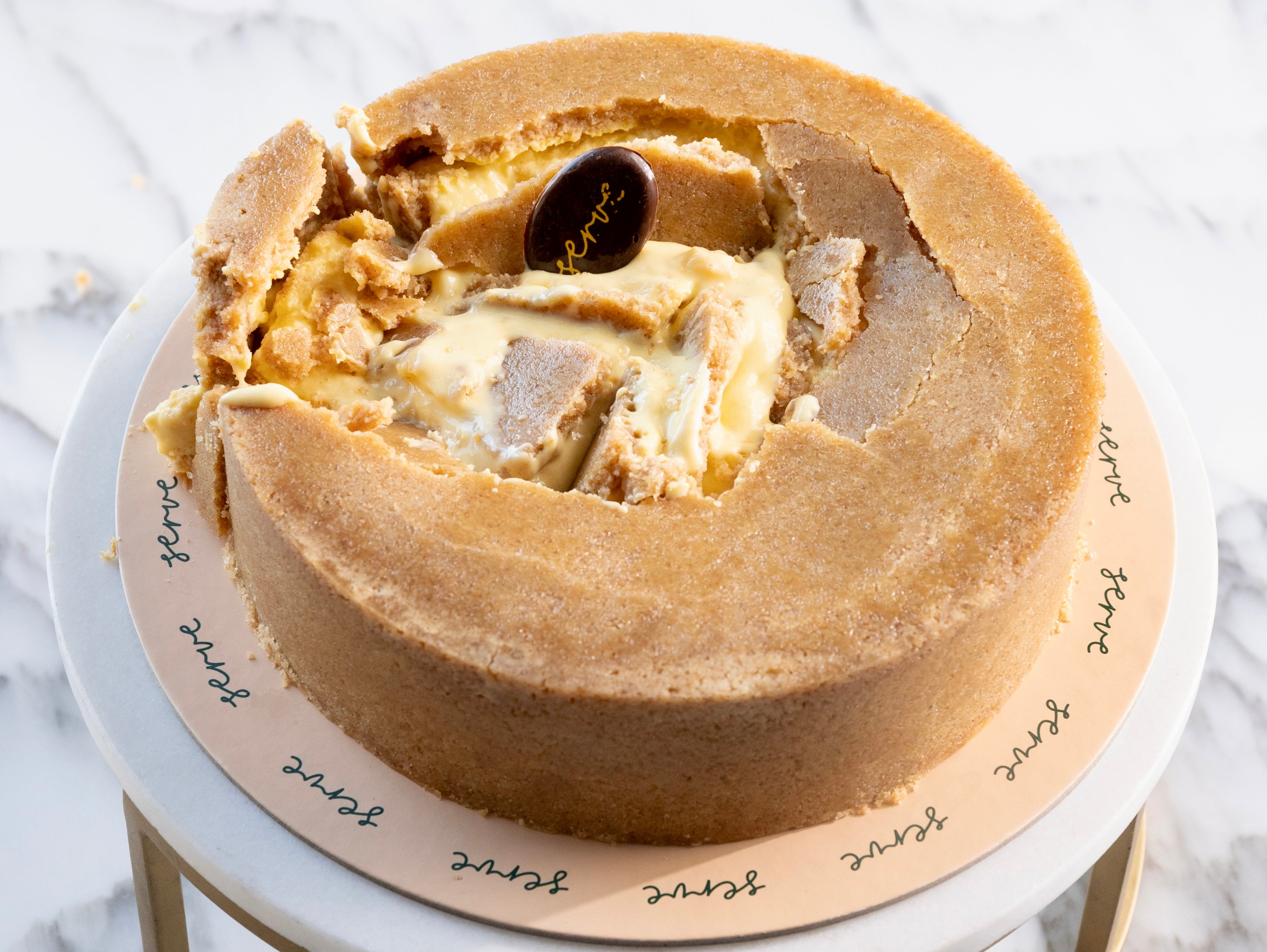 Emperors Upside-Down Cheesecake