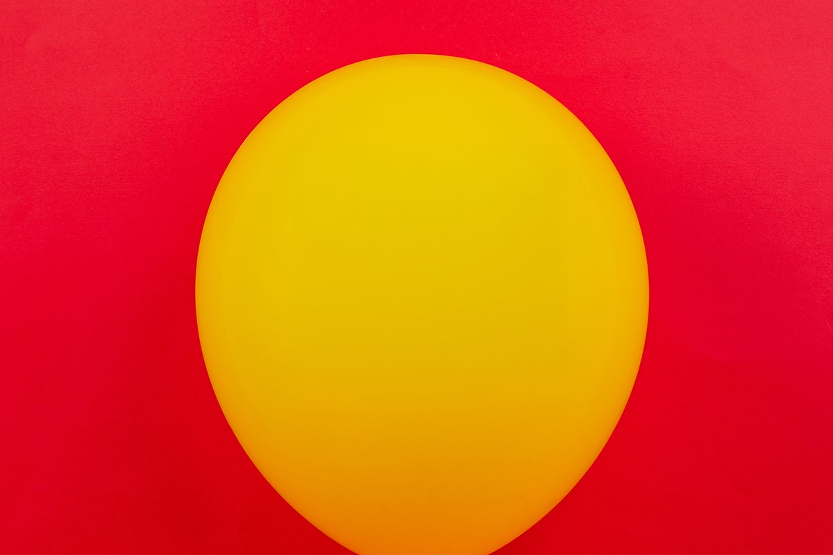 Yellow balloon
