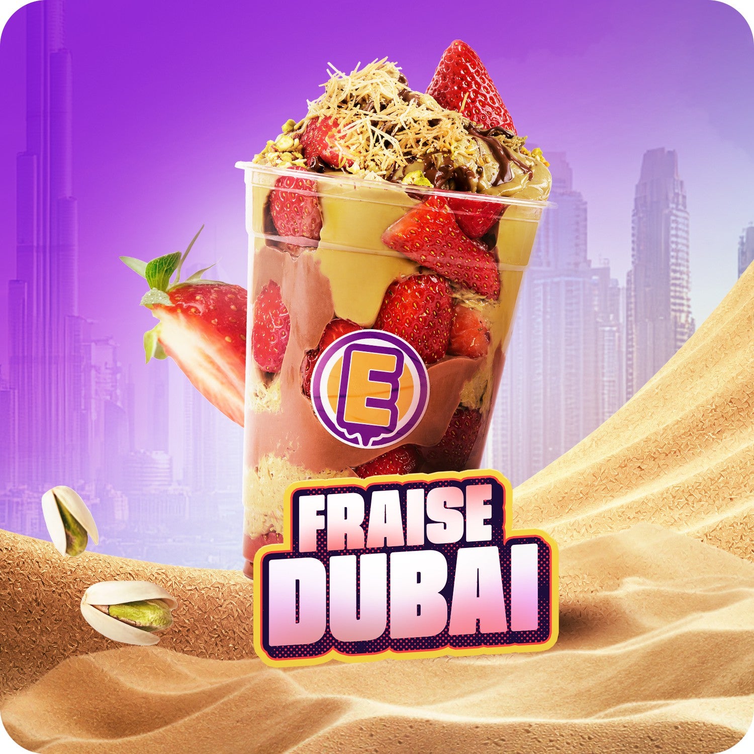 Fraise Dubaï 🍓