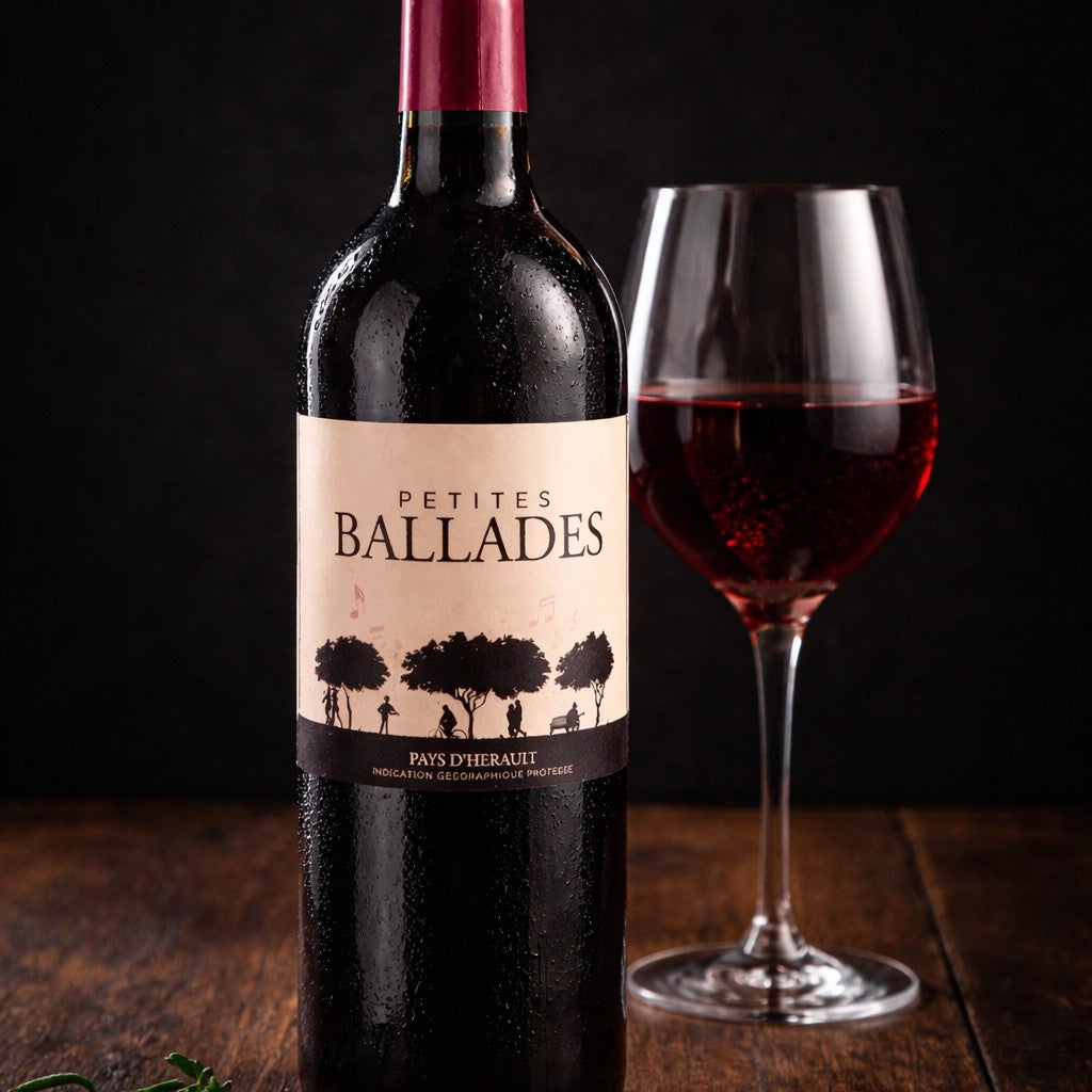🍷 Vin Rouge - Petites Ballades - 75cl