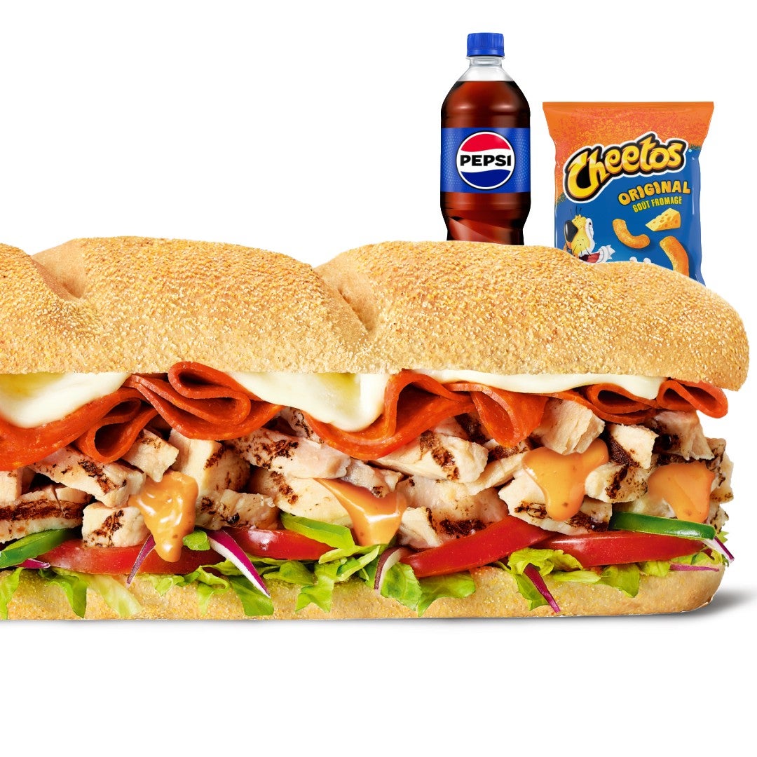 Menu SUB15 Chicken Bella Mozza