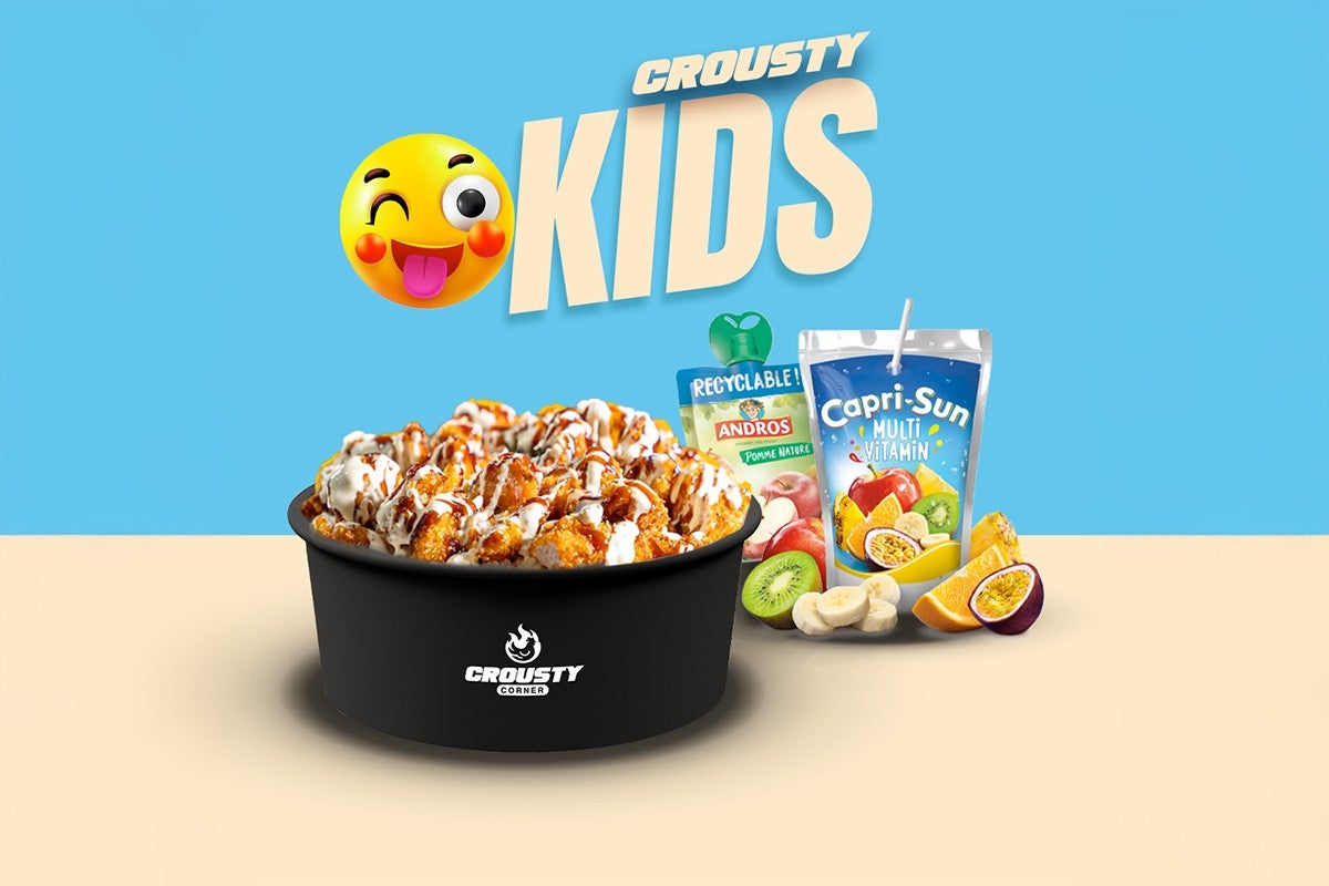 Menu crousty kids ❤️🍭