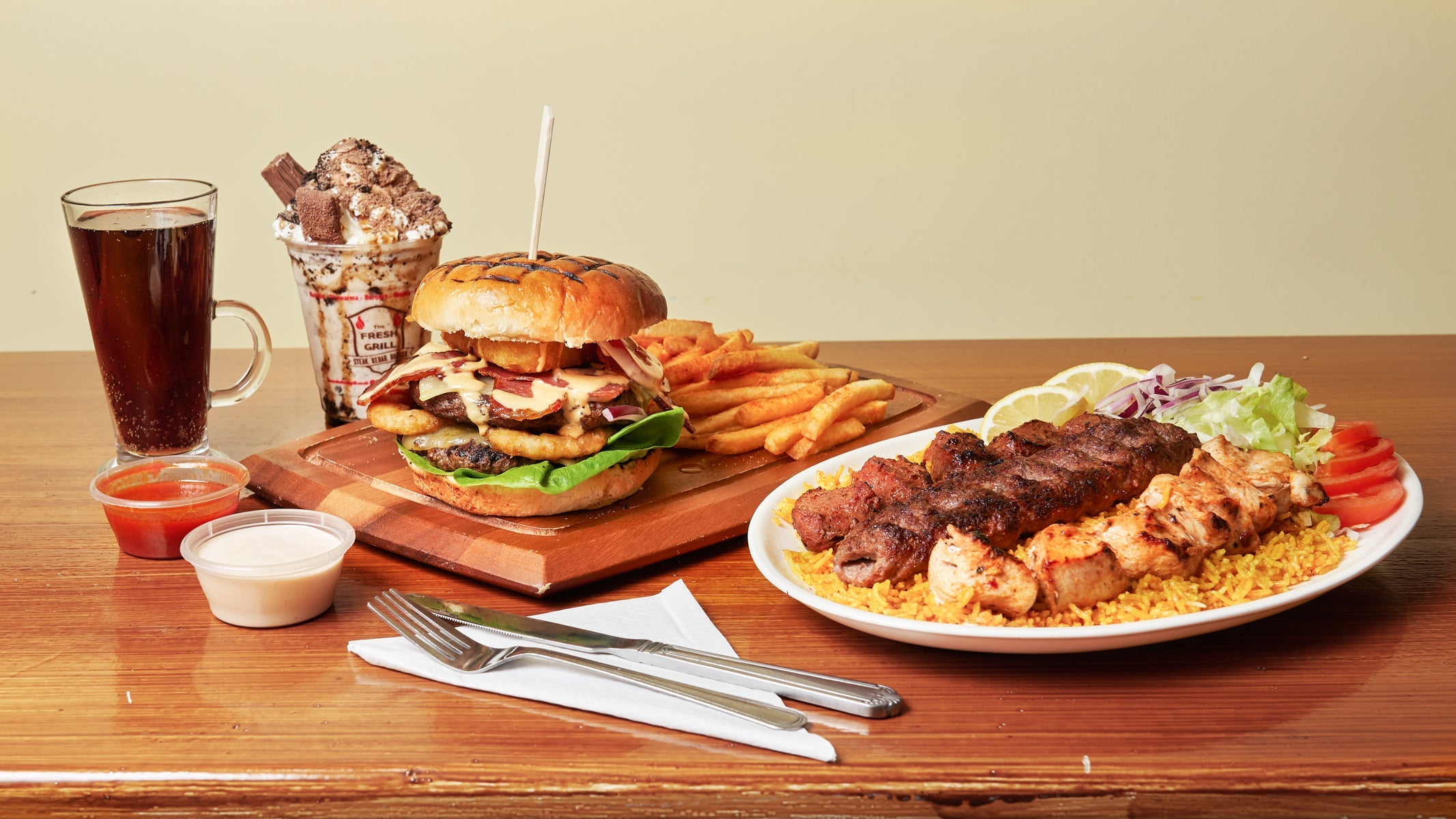 The Fresh Grill delivery from Swinton Order with Deliveroo