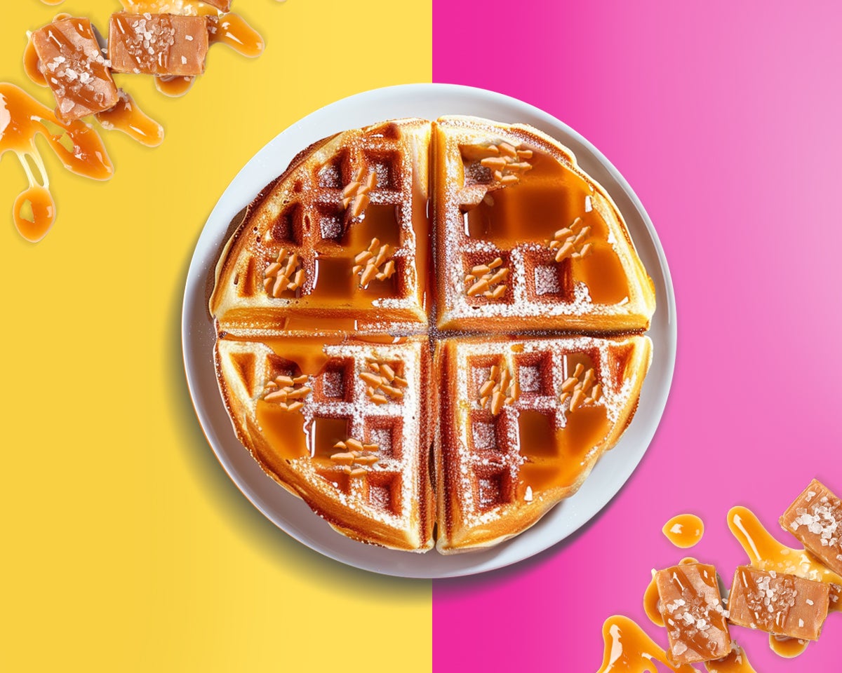 Waffles caramel 😎