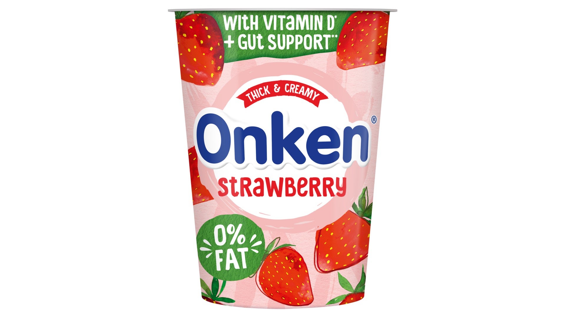 Onken 0% Fat Strawberry 450g