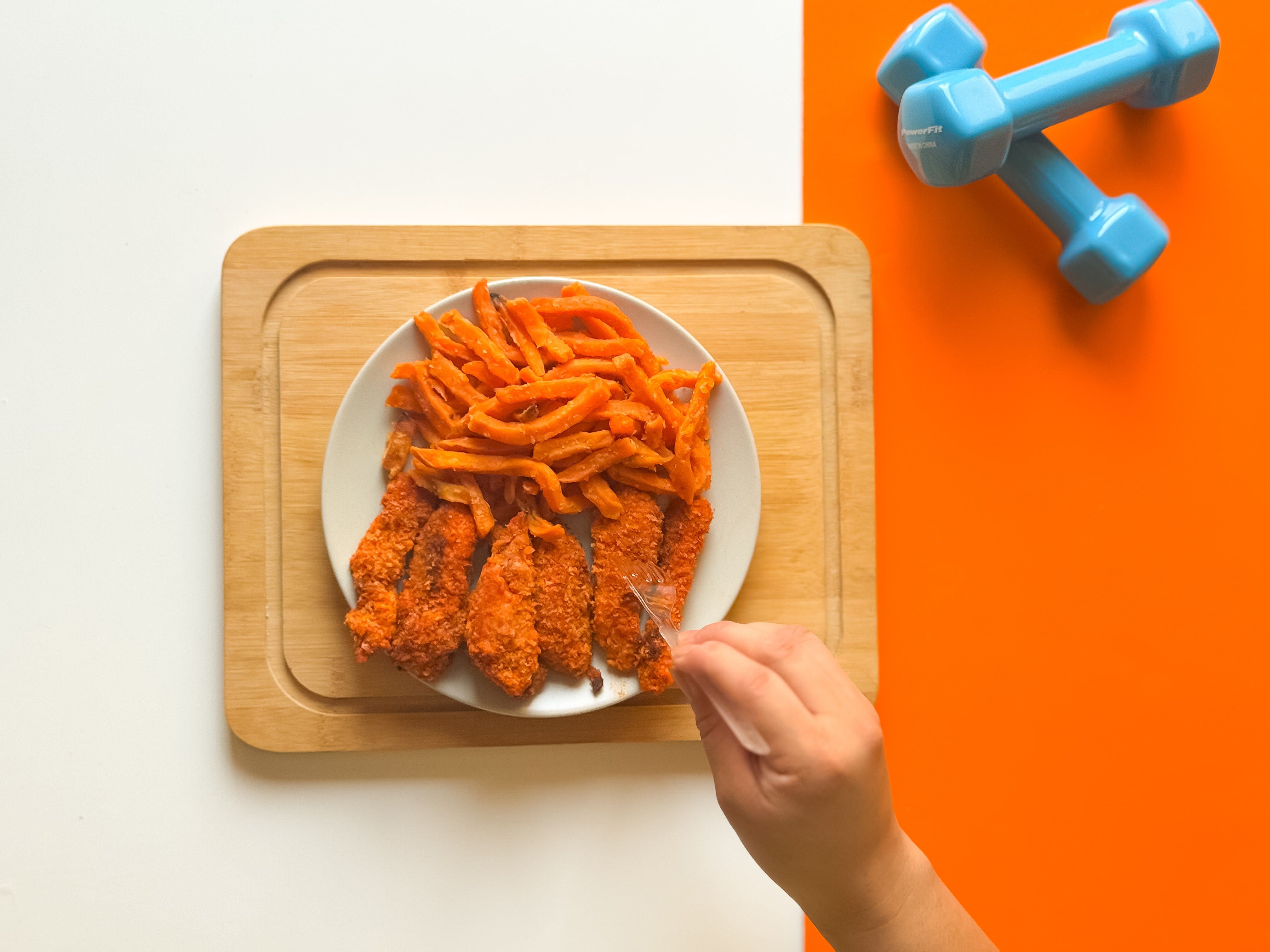 Chicken Strips With Sweet Potato - *New In Split