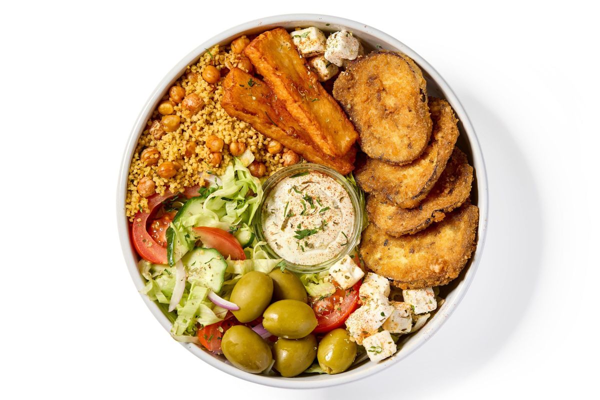 Panko Aubergine Bowl