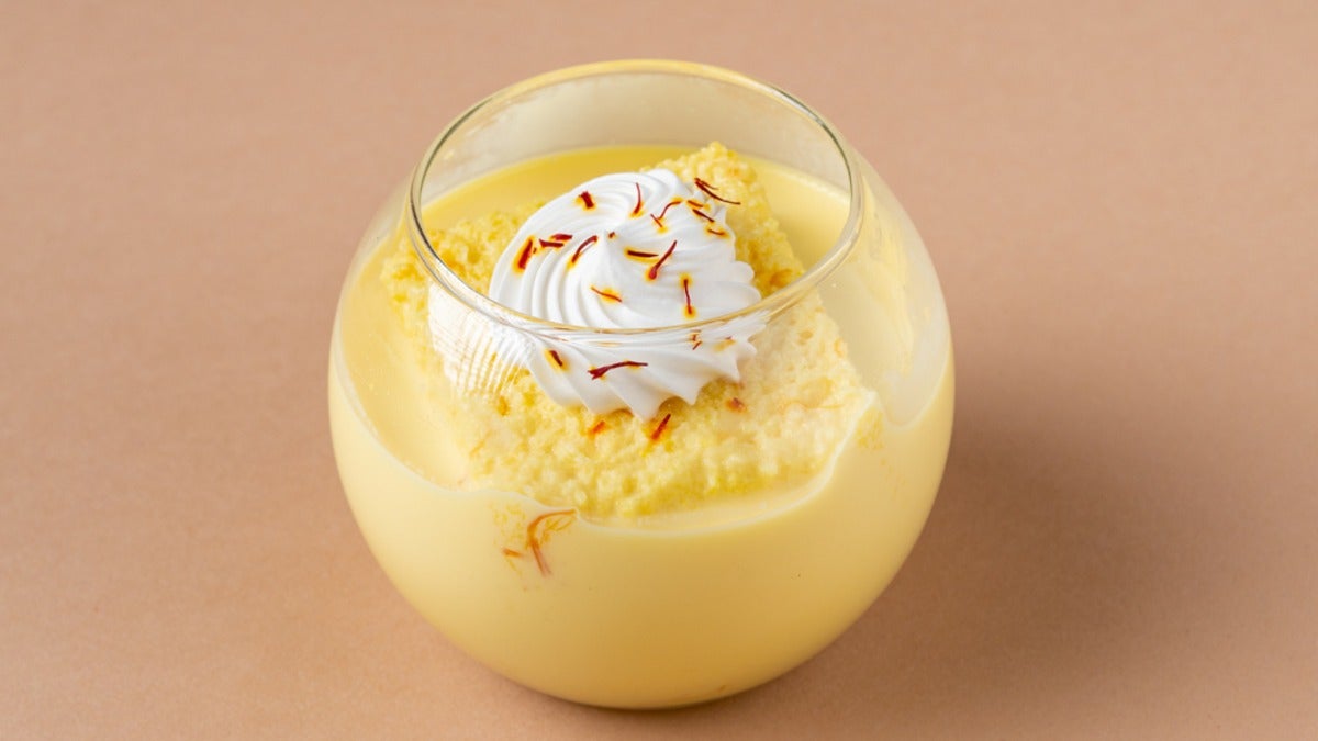 Zaffron Tre-Leche Glass