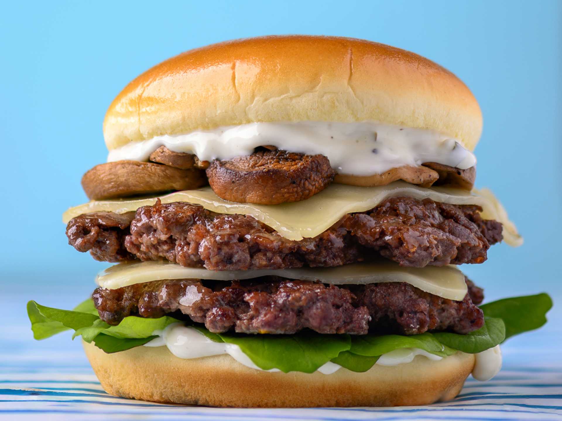 Elegant Truffle Burger