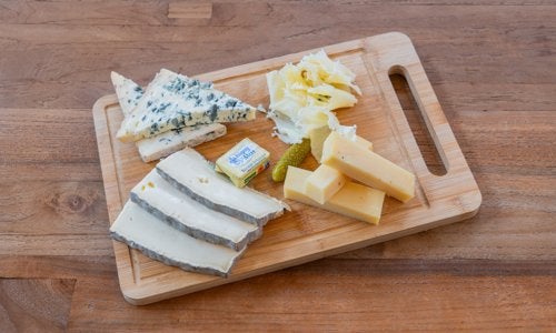 Planches de fromage de la halle