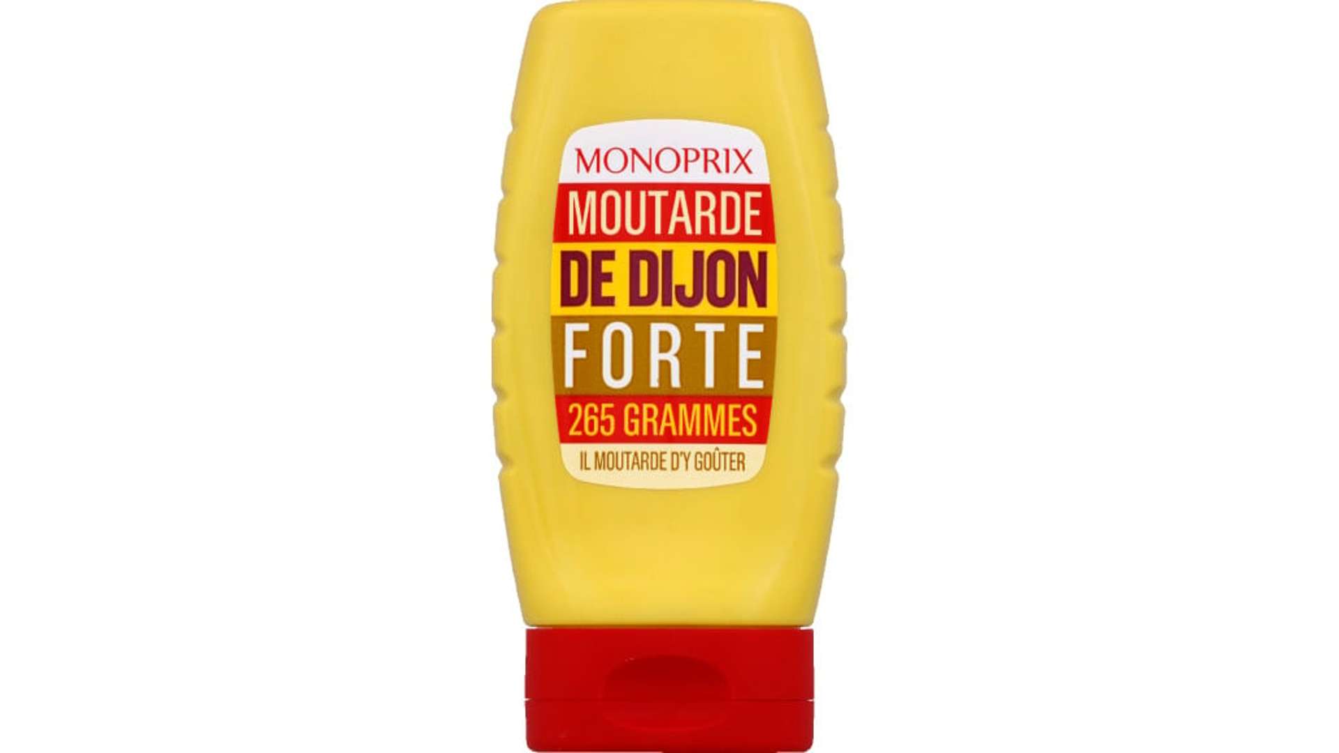 MONOPRIX Moutarde de dijon forte squeezer Le pot de 265g