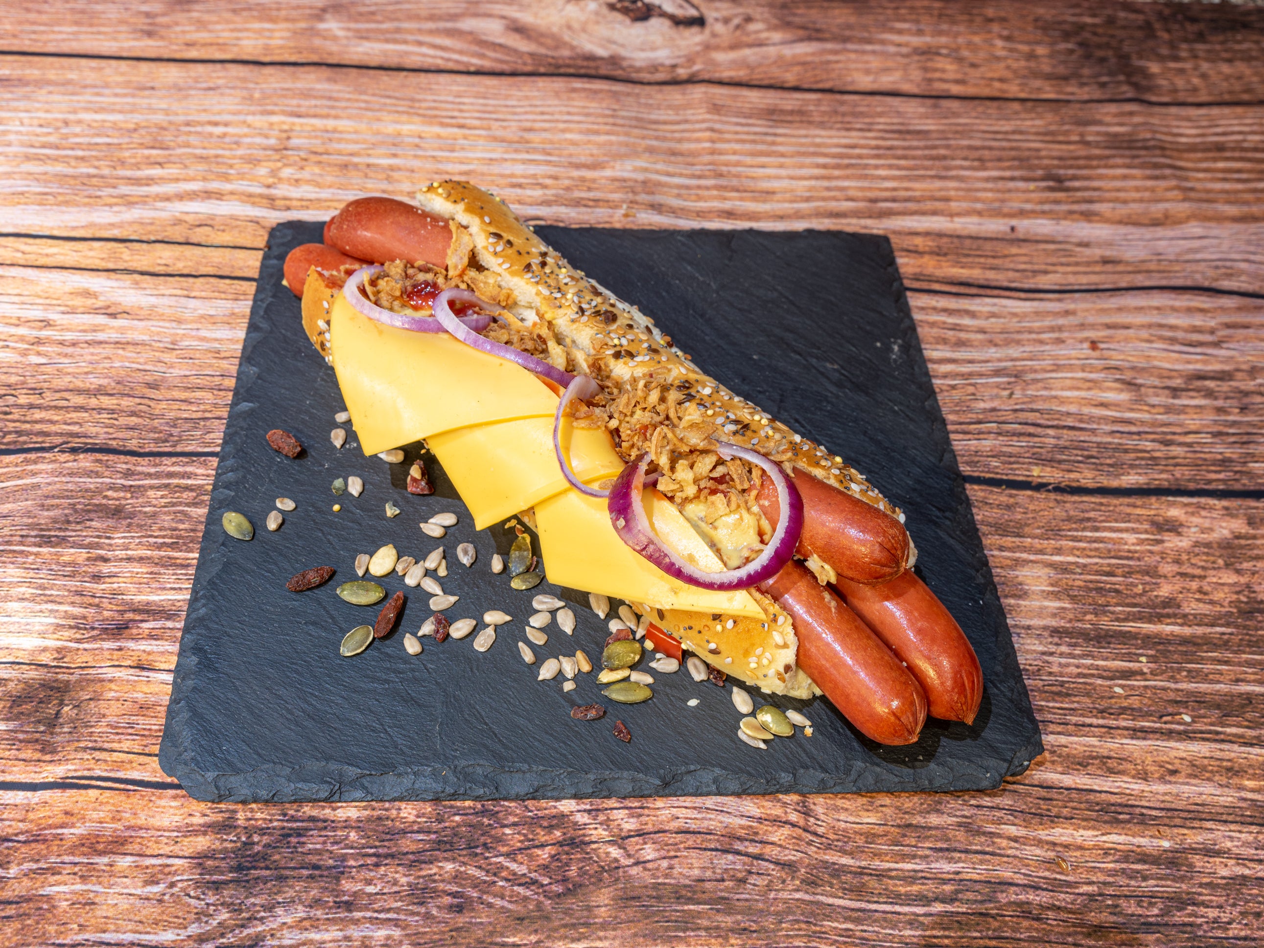 🥩🥩🥩🌭 Hot-dog triple XL