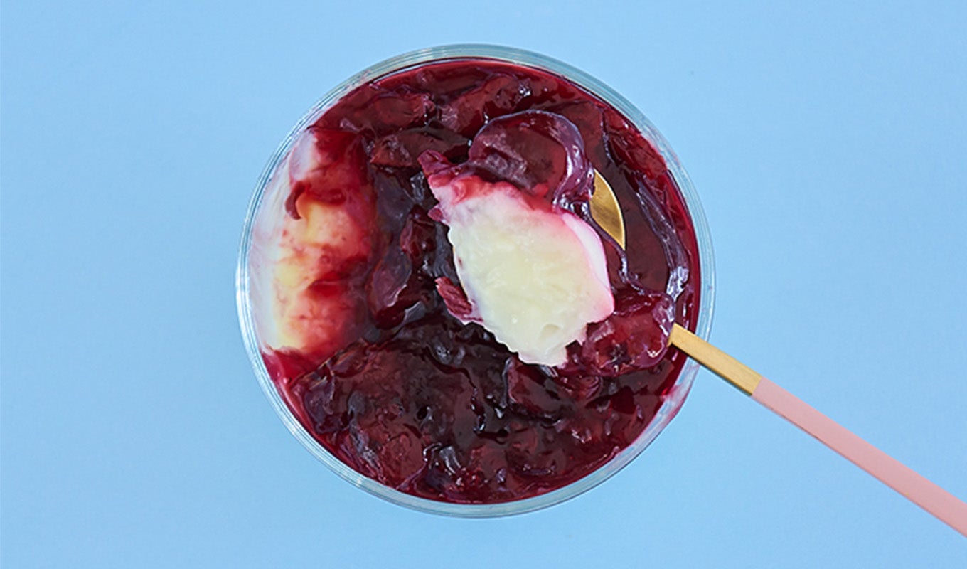 Riz condé aux cérises