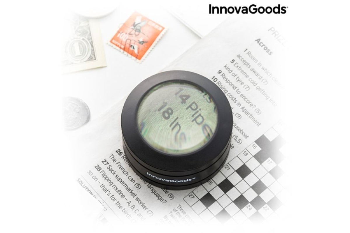 Pocket Magnifying Glass with LED Magle InnovaGoods