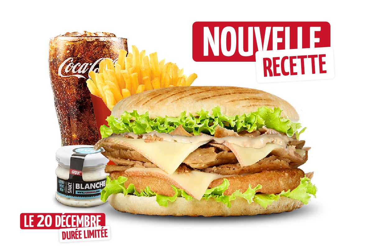 Menu Spécial Raclette Kebab