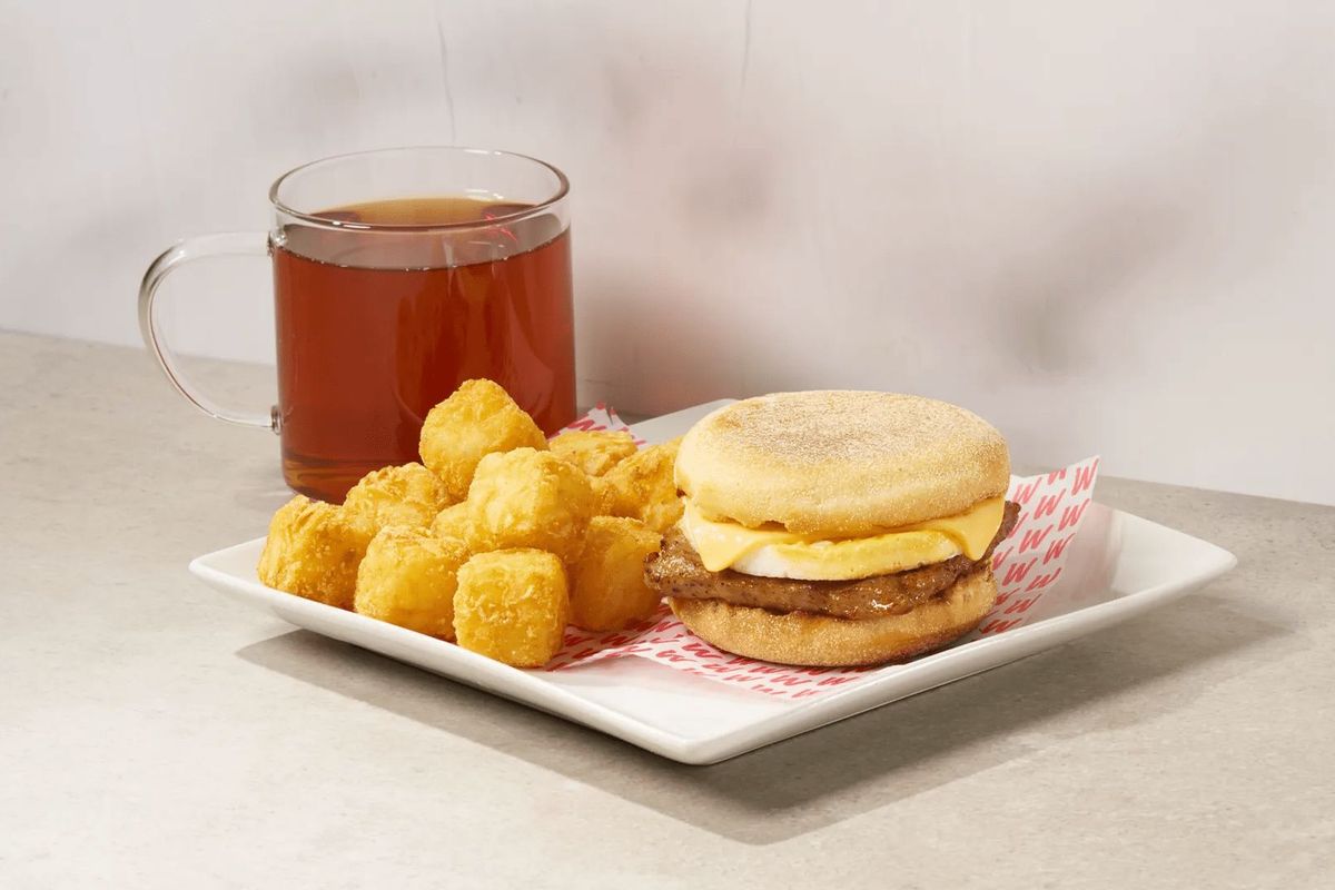 Classic Sausage, Egg & Cheese Sandwich Combo - Large