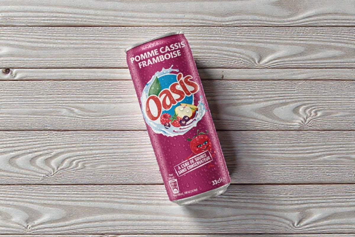 Oasis pomme cassis framboise 33 cl
