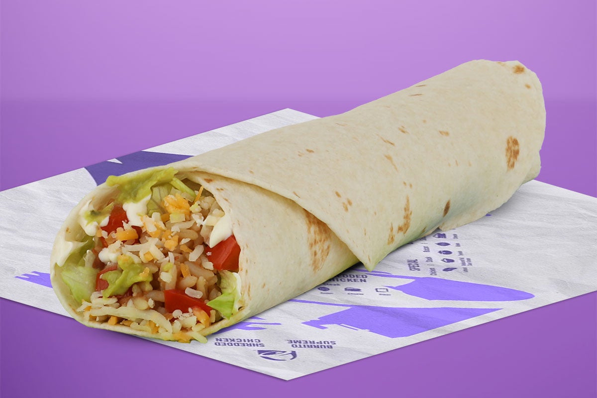 Veggie 7 Layer Burrito