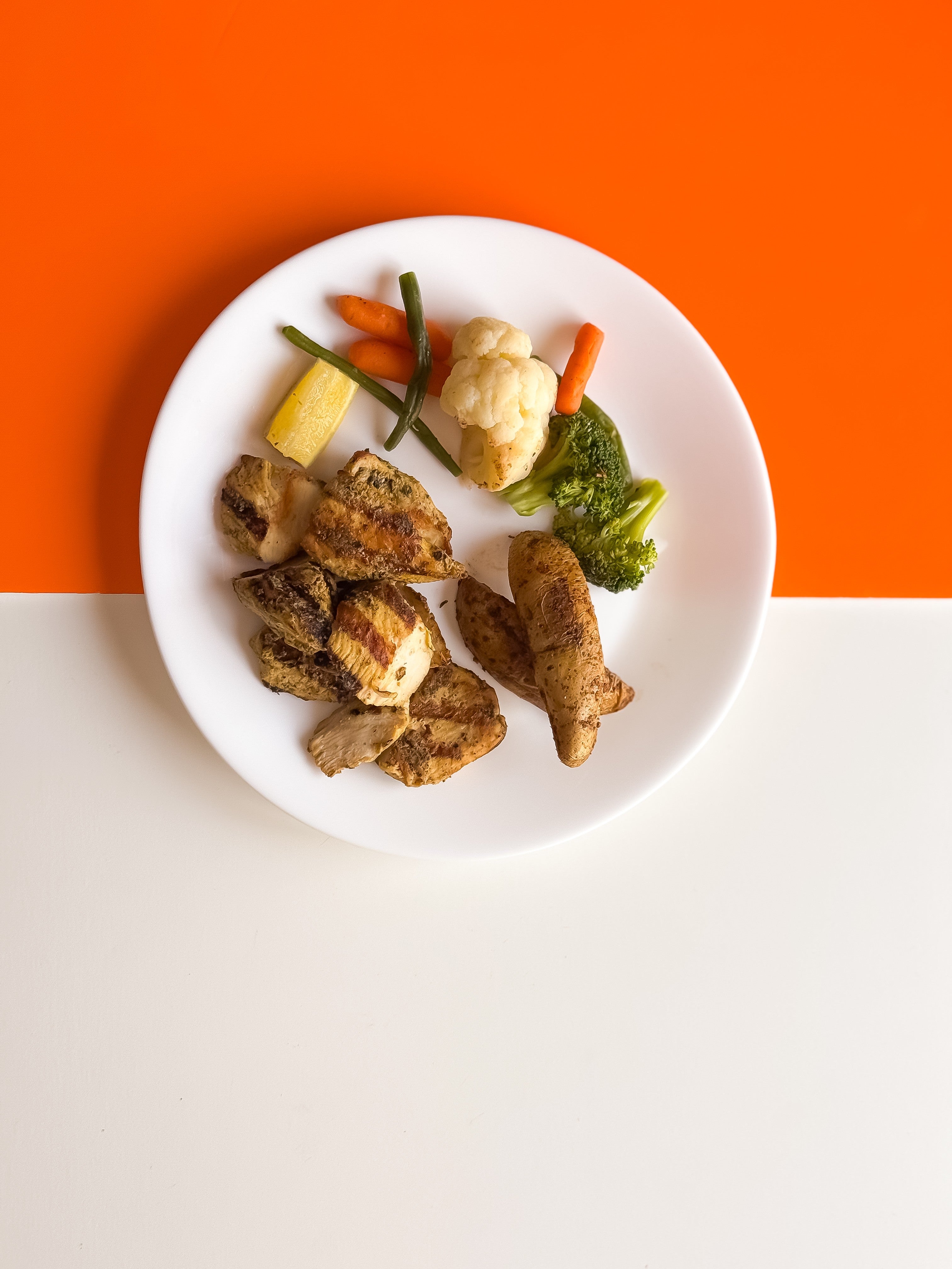 Mustard Chicken With Potato Mix Vegetables
