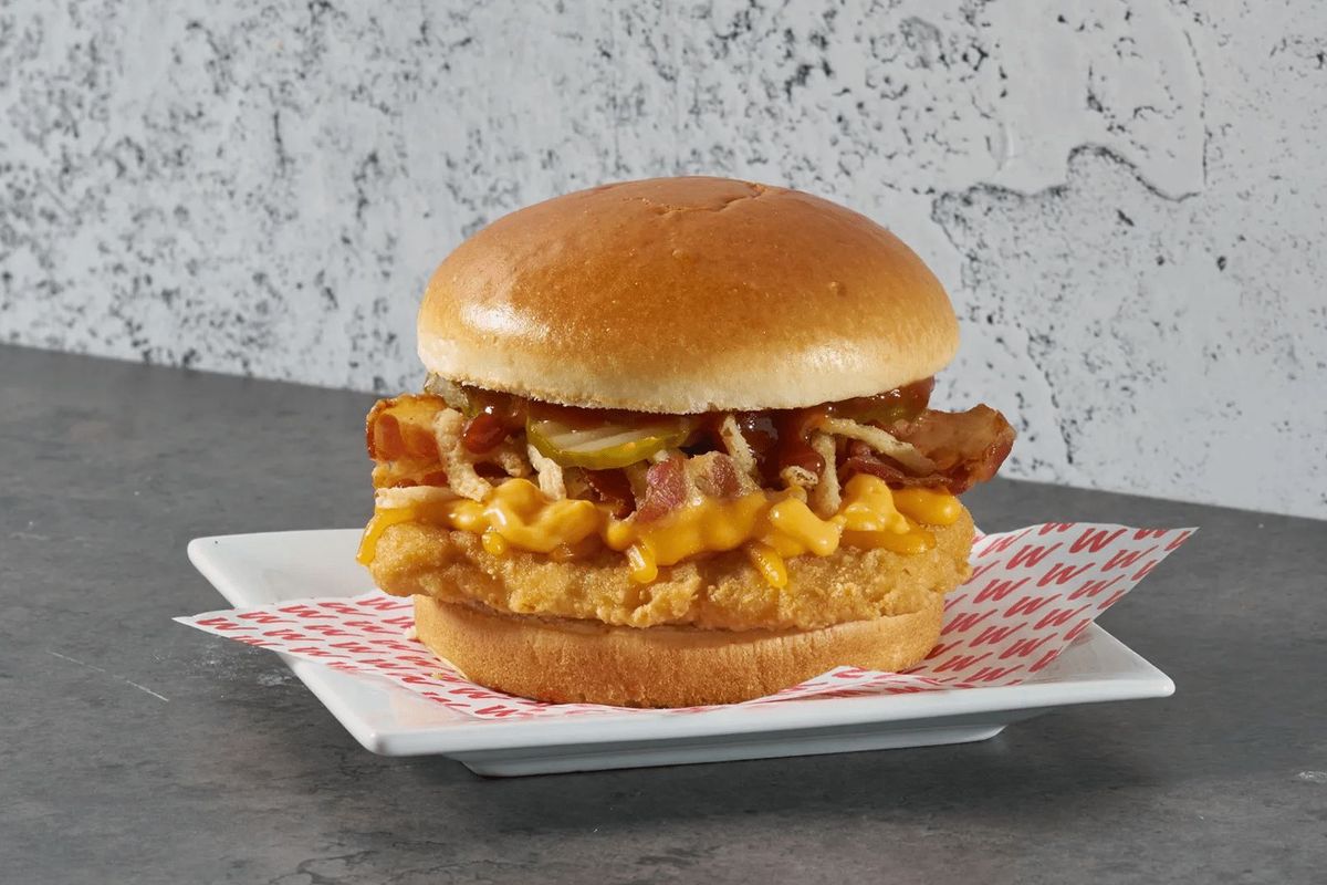 BBQ Bacon Melt Chicken Sandwich  