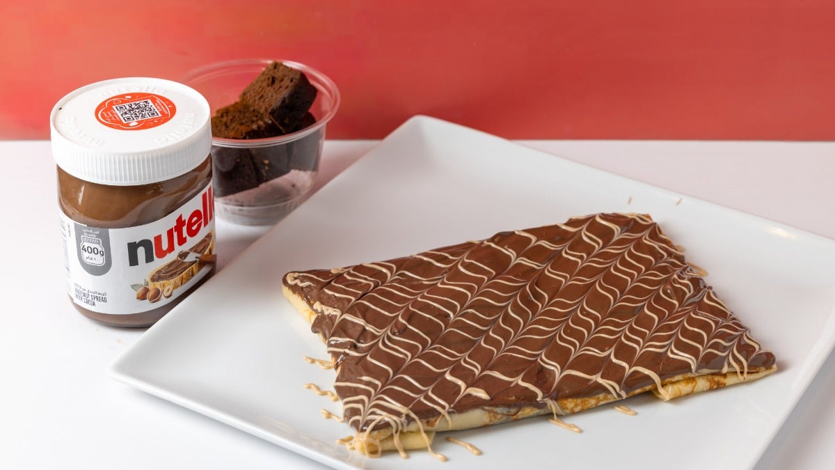 Crepe Nutella With Brownie